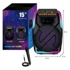 Parlante QL1529 15"X1 + Mic