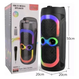 Parlante ZQS6231 6.5"X2 + Mic