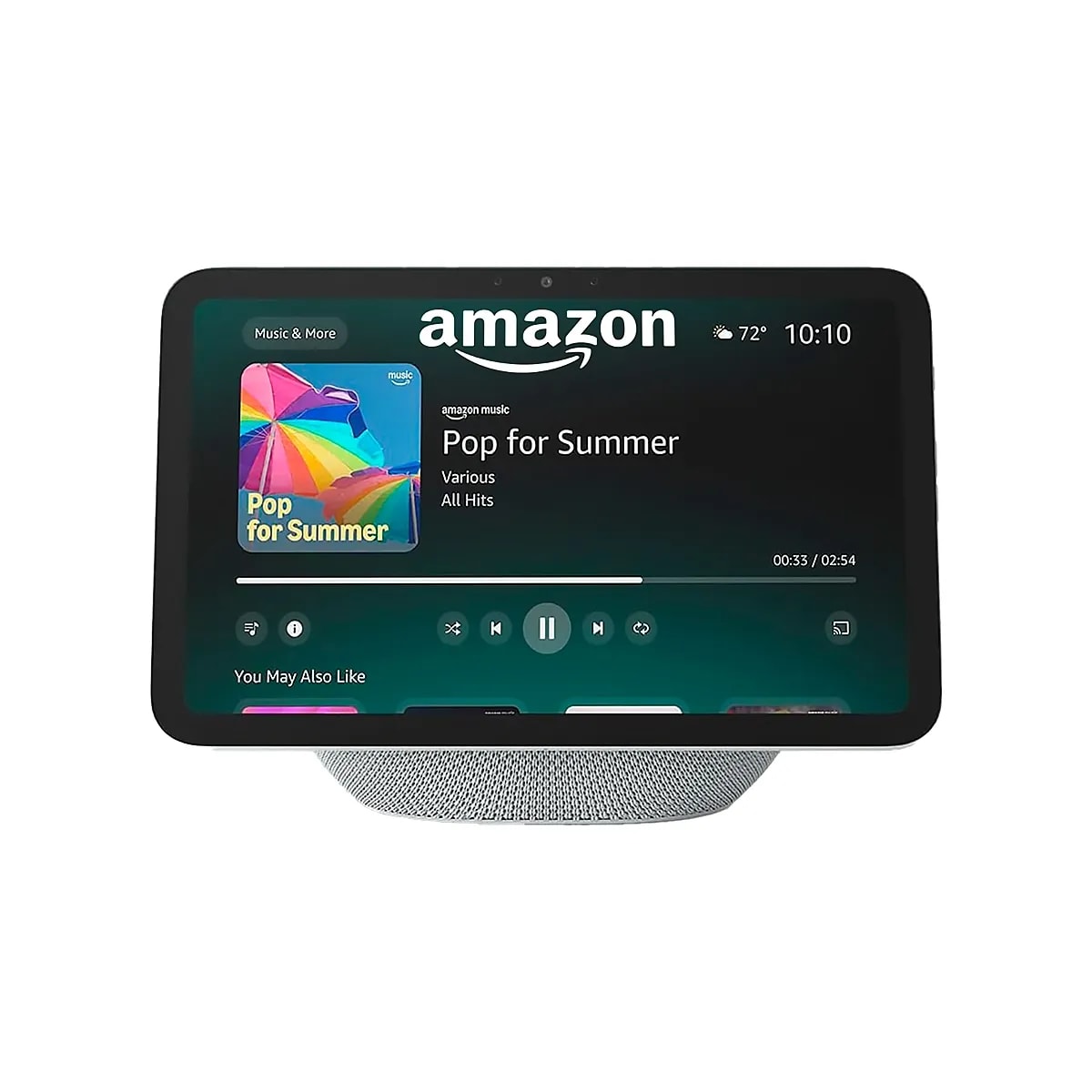 Smart Display Amazon Echo Show 8 Vibrant HD 8.7Pulg. Audio Spacial Blanco Glaciar