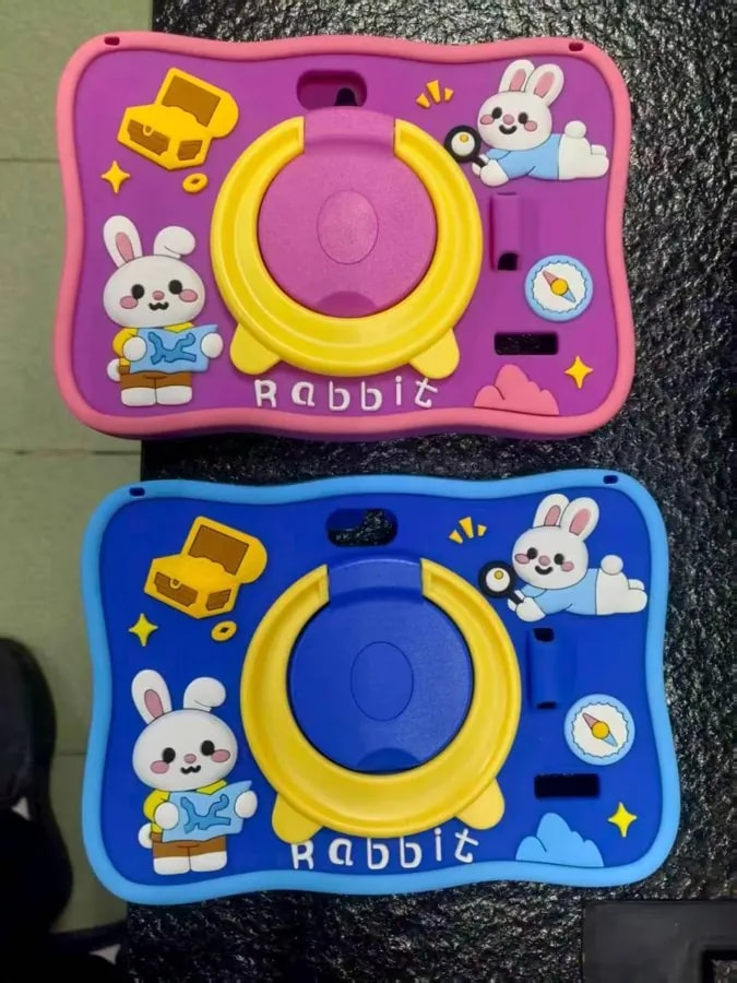 Tablet Infantil 7" 1GB+8GB con Funda de Conejito y Soporte
