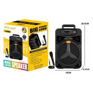 Parlante E6602 6,5"X1 + Mic