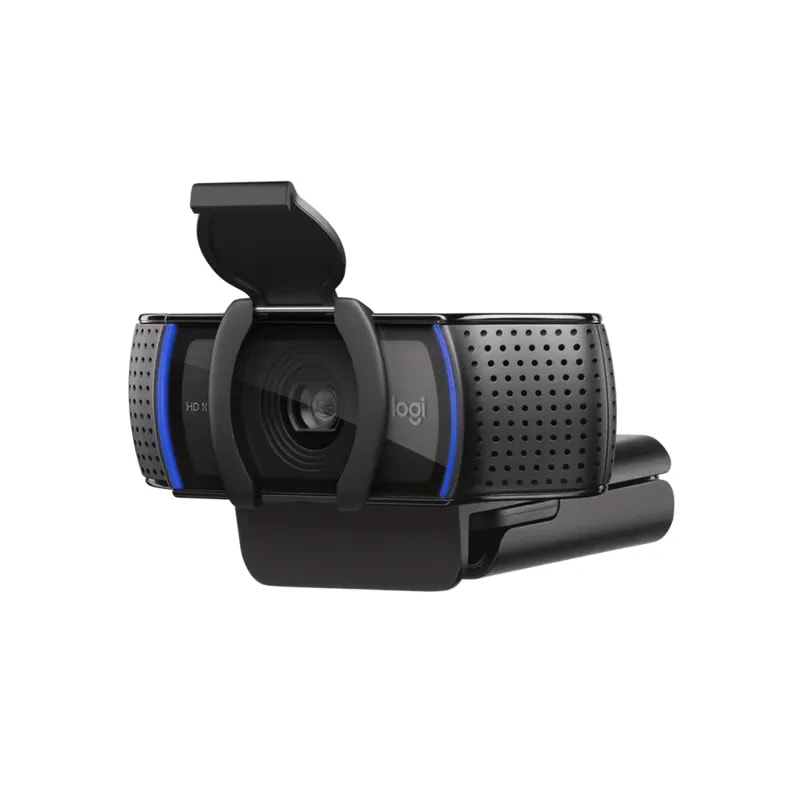 Cámara Logitech C920S PRO HD / 3MP / 1080P-30FPS / MIC Estereo / Camp.visual 78 Grados