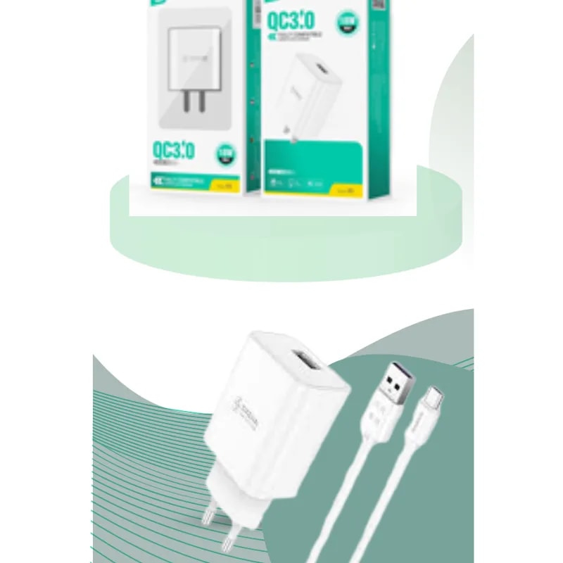 Cargador Sikenai X3 Quick Charge 3.0 18W