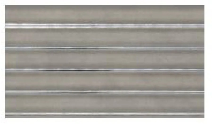 Panel de Pared WPC Ranurado Gris con Filos Plateados 10x1 cm