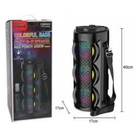 Parlante ZQS4303 4"X3 30W + Mic