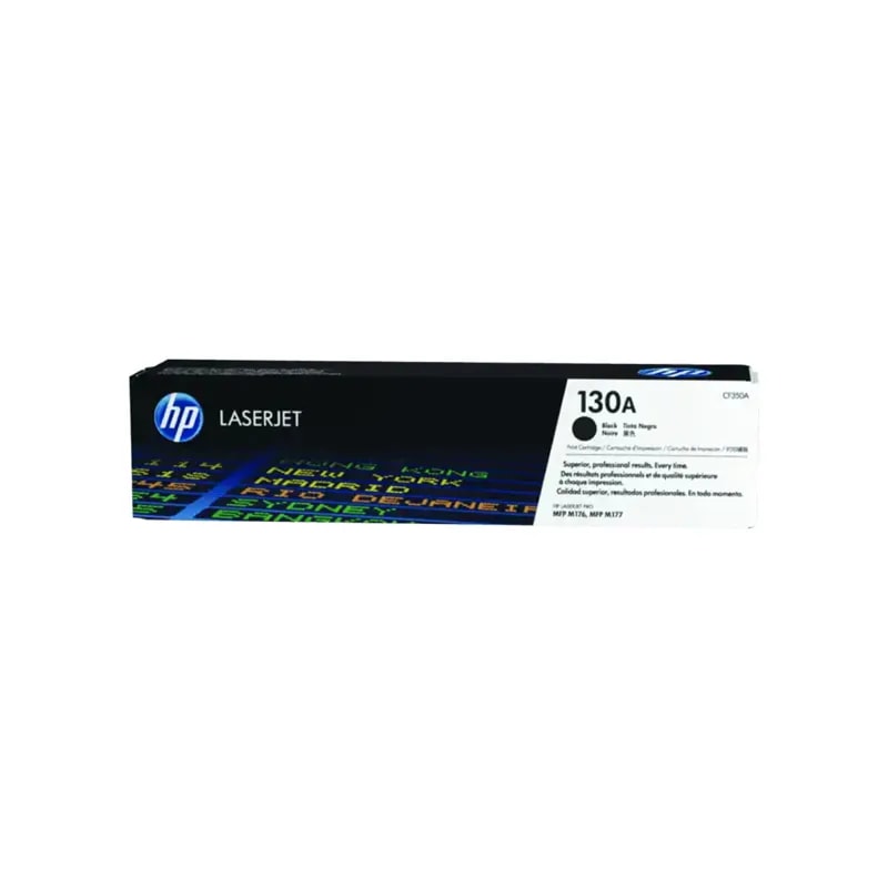 Toner HP 130A Negro Laserjet M176N / M177FW 1300 PAG CF350A