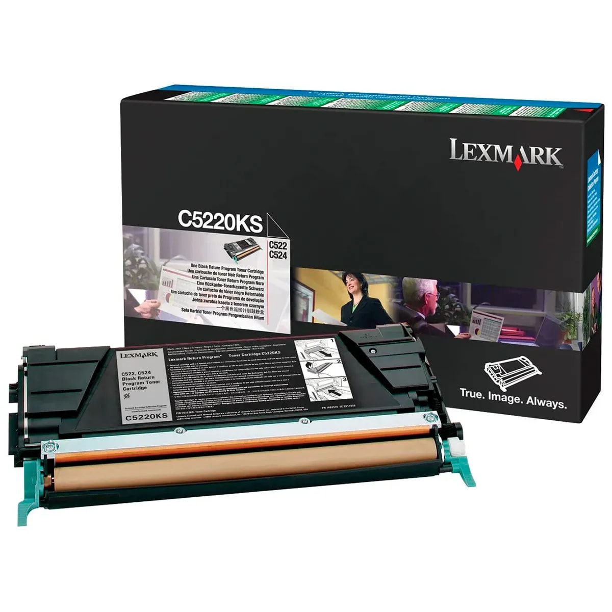 Toner Negro 4K C522-524-530-532-534