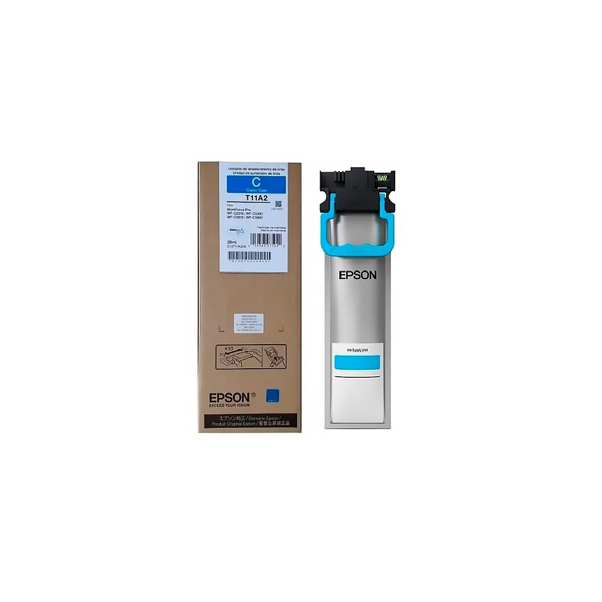Ink Bag Epson T11A220 39ml Cyan