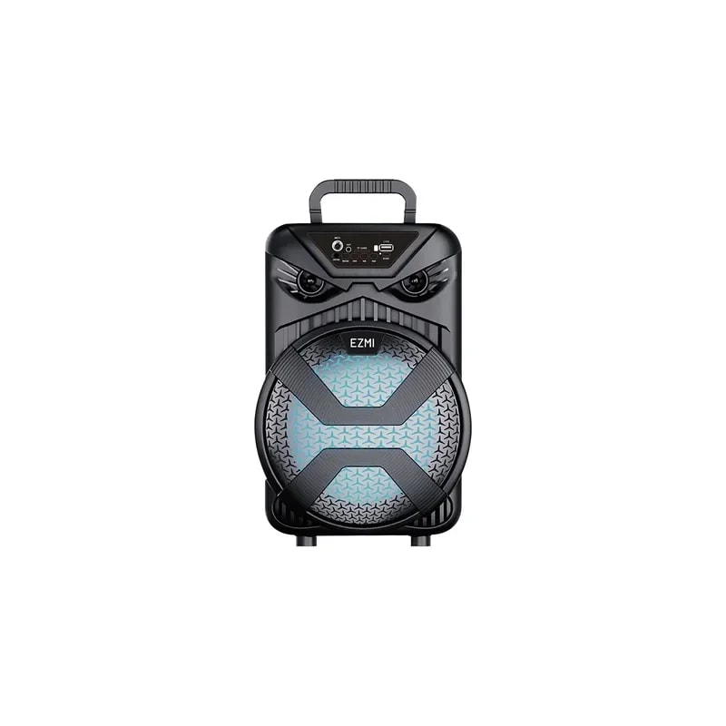 Parlante Amplificado Ezmi 8" 100watts Pmpo Bluetooth FM USB MicroSD Microfono