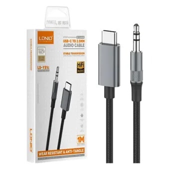 Adaptador LDNIO LSY81C 13CM USB-C To 3.5mm