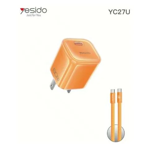 Cargador transparente Yesido YC27U 60W