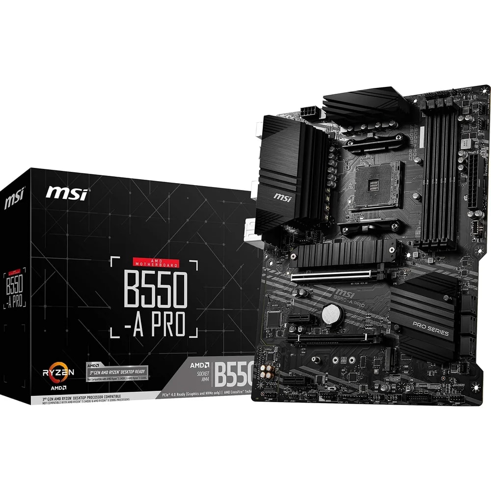 Motherboard MSI B550M PRO-VDH AM4 DDR4 Micro-ATX
