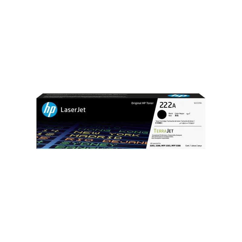 HP Toner 222A Negro Laserjet 3201 / 3202 / 3303 1300 PAG W2220A