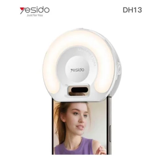 Luz LED de relleno para celular Yesido DH13