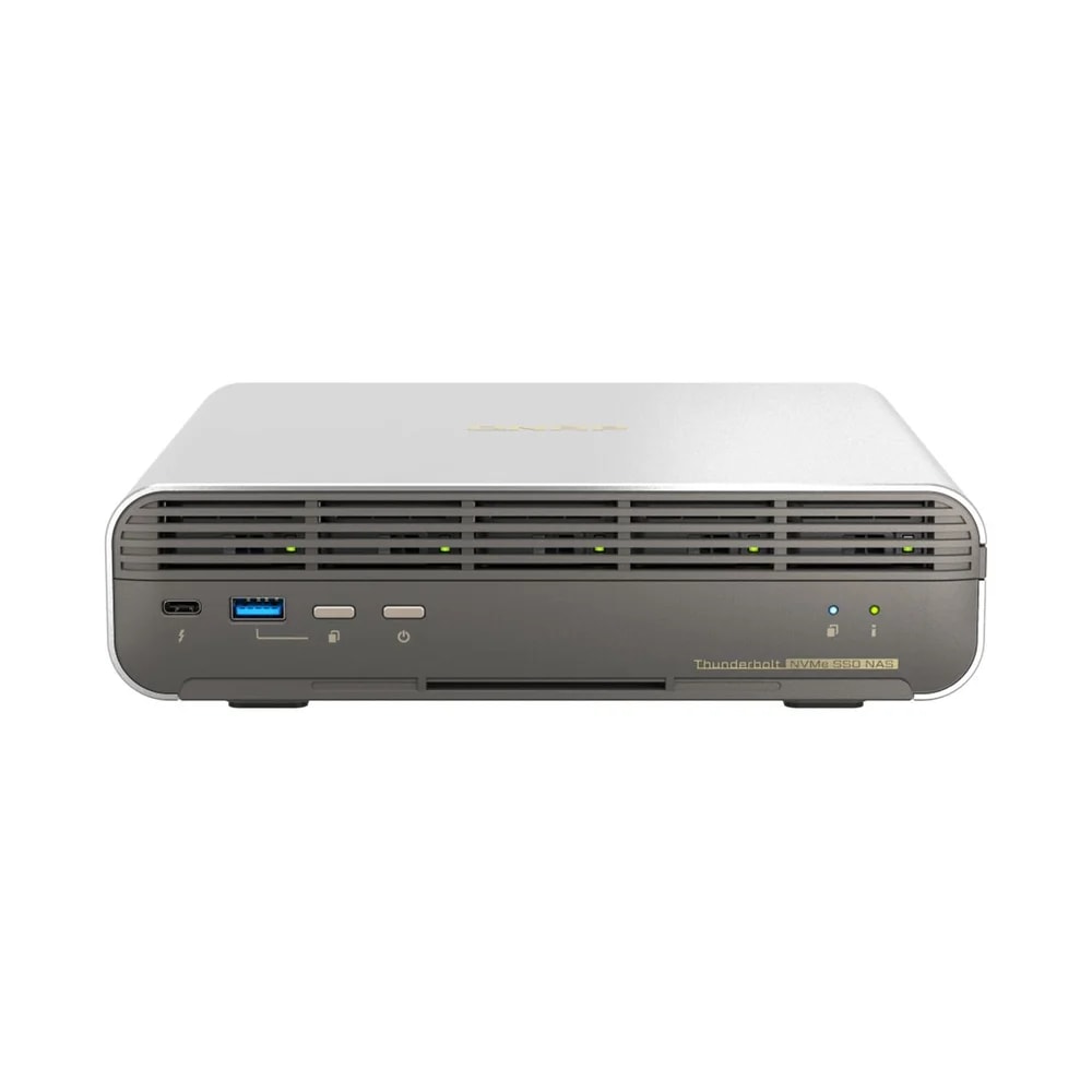 Qnap 5 Bahias M.2 PCIe Gen 3x2 / Torre / 12 GB / 64 BITx86 UHD Graphicsqnap