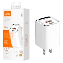 Cargador LDNIO A2317C 30W 2P Usb+pd + Cable