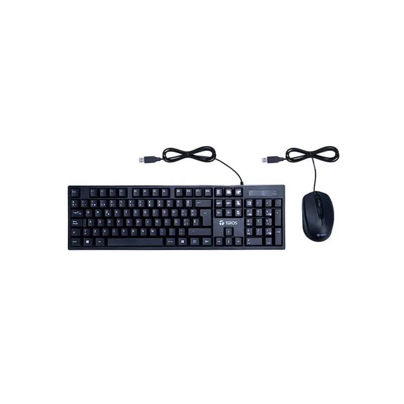 Combo Teros Teclado Y Mouse USB / TE-5015S
