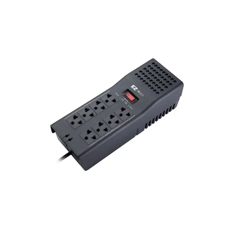 Regulador De Voltaje EZ Power 1200VA / 600W 8 Tomas 120V