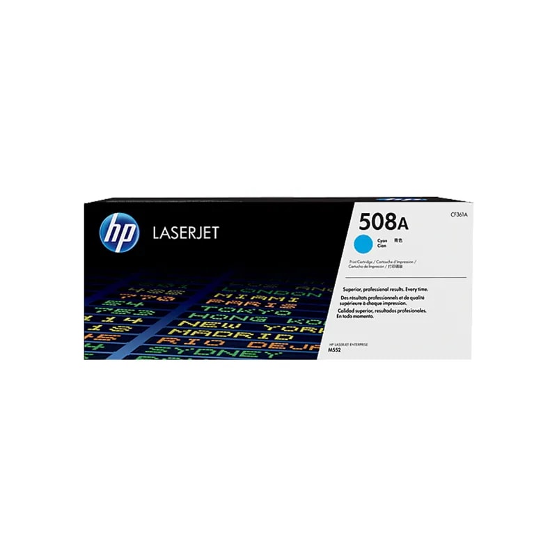 Toner HP 508A Cyan Laserjet M553 / 577 5000 PAG CF361A