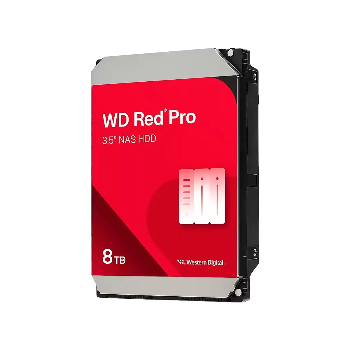 Disco Duro Western Digital 8TB SATA 6 G-s 7200RPM 3.5Inch CACHE-256MB RED PRO NAS 5y