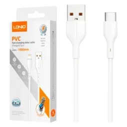 Cable LDNIO LS841 1M 25W USB a USB-C - Blanco