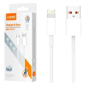 Cable LDNIO LS901 1M 25W USB a Lightning - Cordón