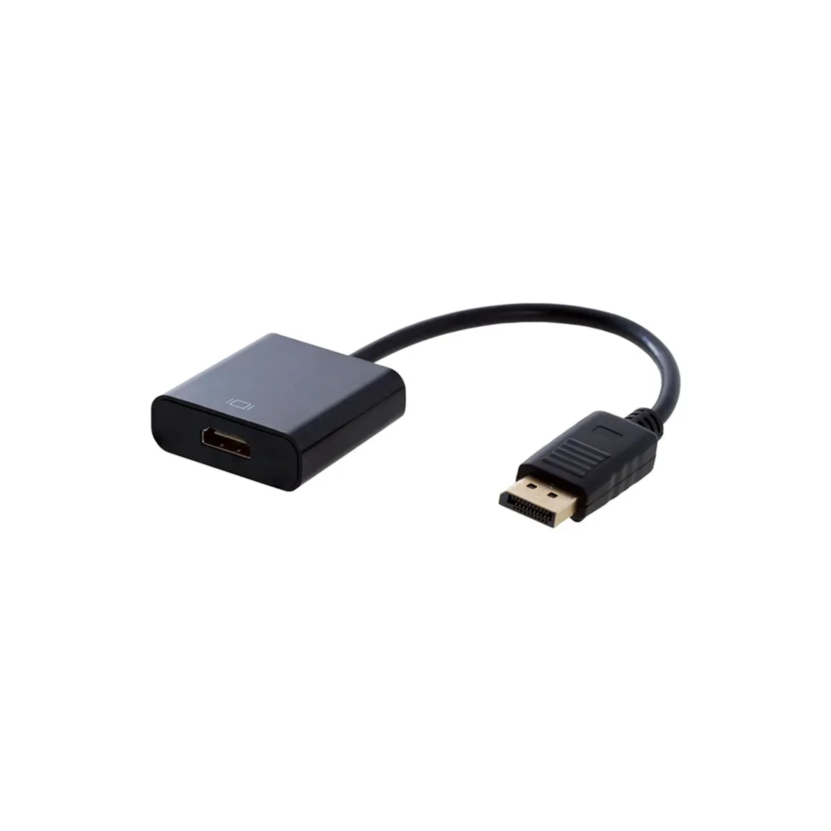 Adaptador Argom Display Port TO HDMI 15cm Negro