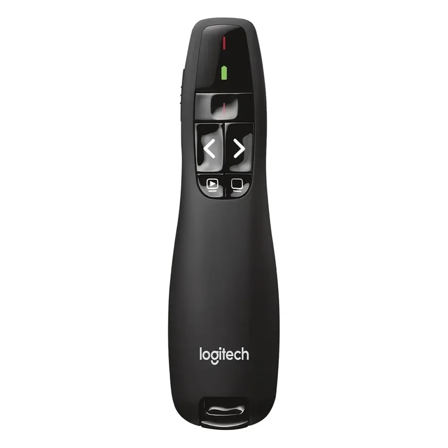 Presentador Logitech R400 / Wireless / Laser / 2.4 GHZ / Distanc. 15MT