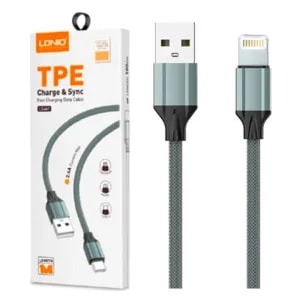 Cable LDNIO LS441 1M 12W 2.4A USB a Lightning