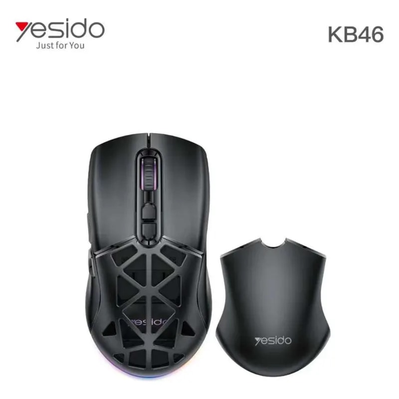 Mouse inalámbrico 3 modos (cable, 2.4G y Bluetooth) Yesido KB46