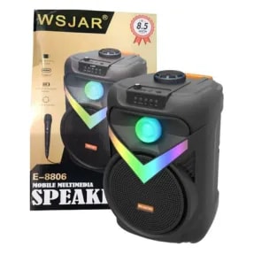 Parlante E8806 8.5" 25W RGB + Mic