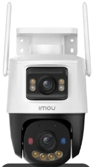 Cámara IP WiFi IMOU Cruiser Dual 2 10 MP Doble Lente con Disuasión Activa