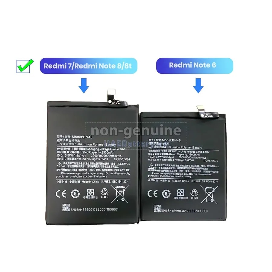 Batería Redmi Note 8 (bn 46) /redmi 8A