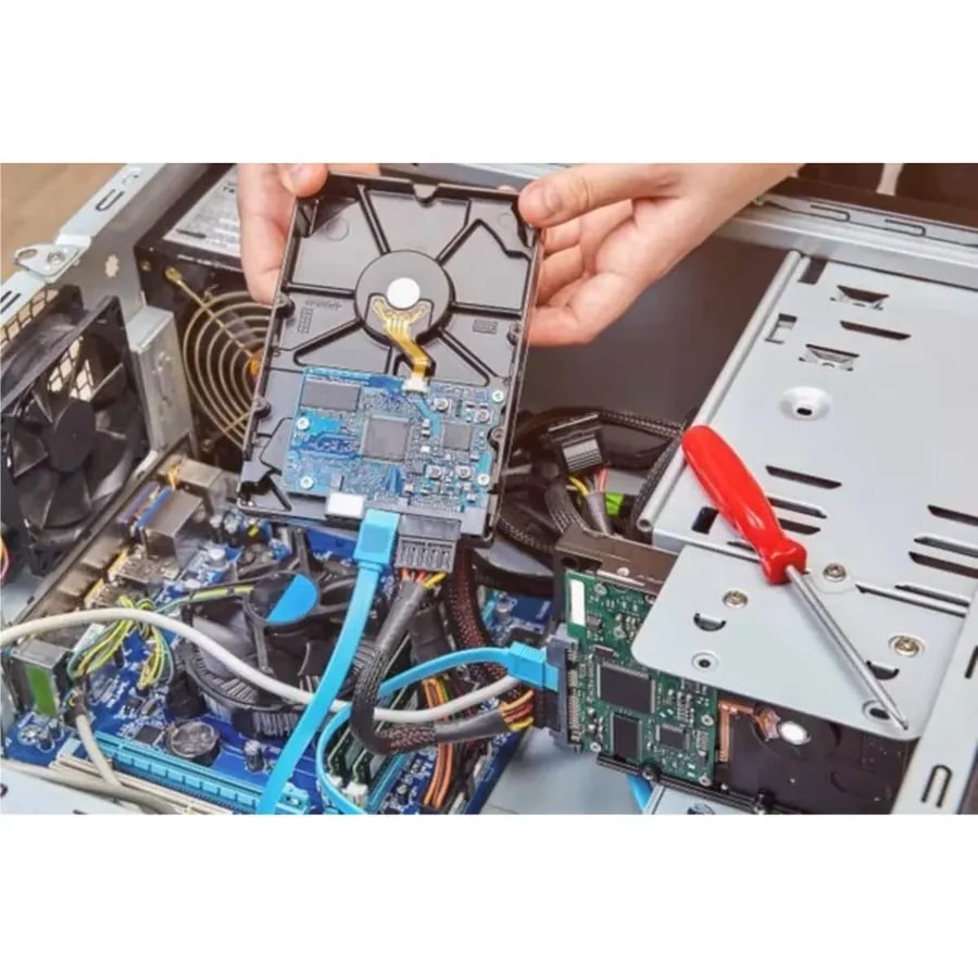 Mantenimiento de cambio de disco duro de una PC