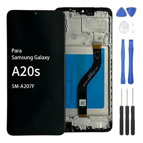Pantalla Samsung A20S con marco original
