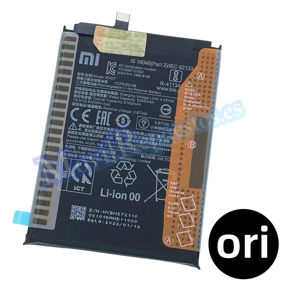 Batería Xiaomi Poco X3 Pro ?BN57?