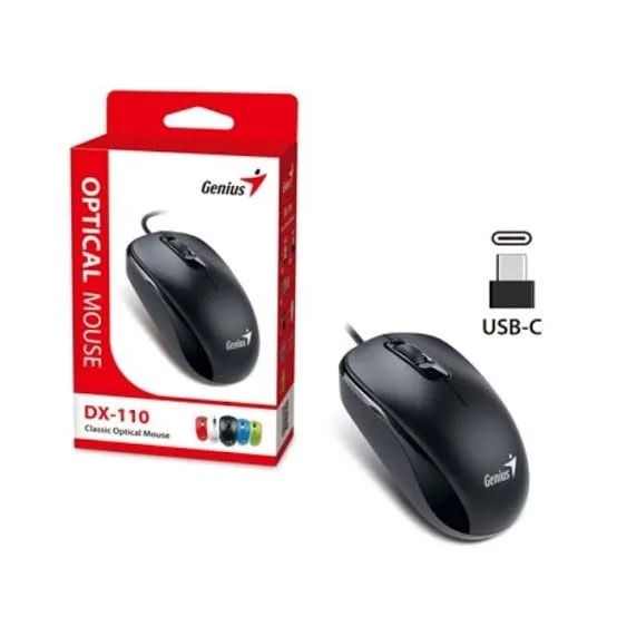 Mouse genius alambrico DX-110