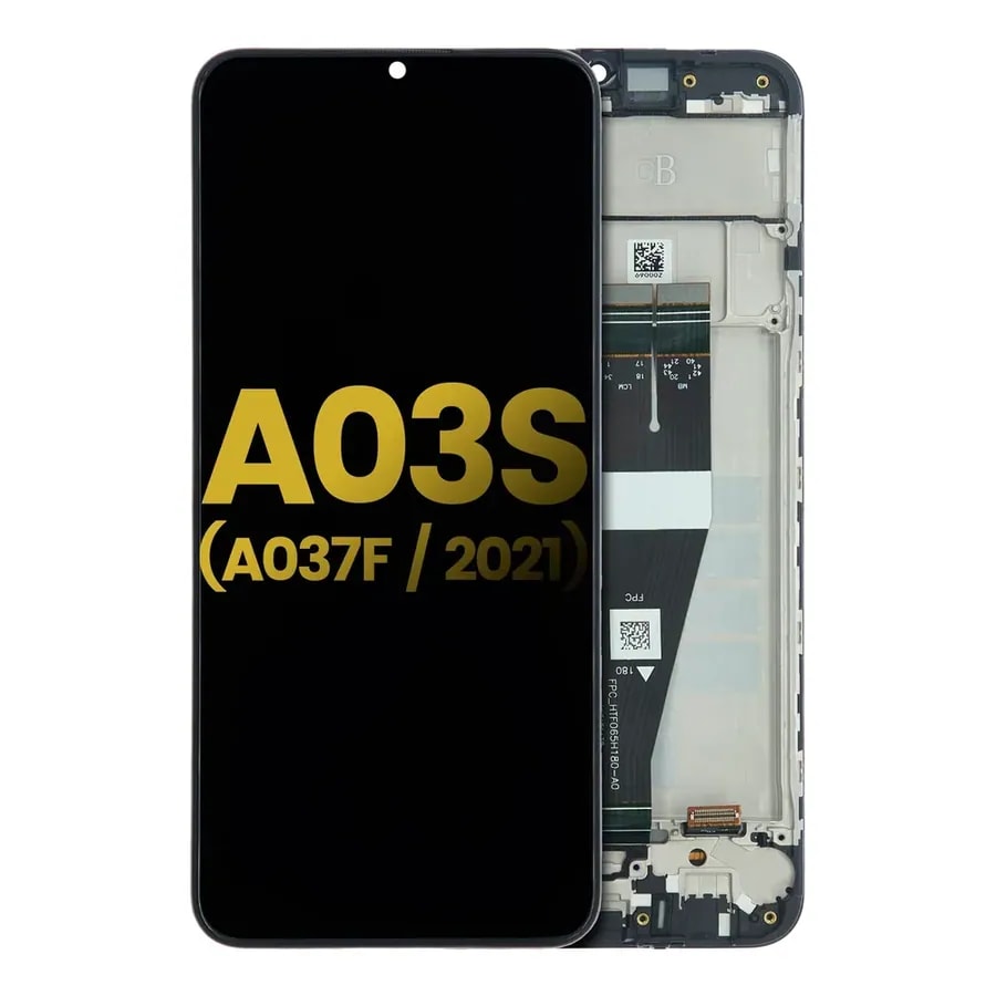 Pantalla Samsung A03S original marco