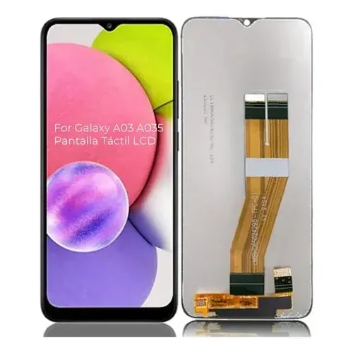Pantalla Samsung A03 original con marco A035M