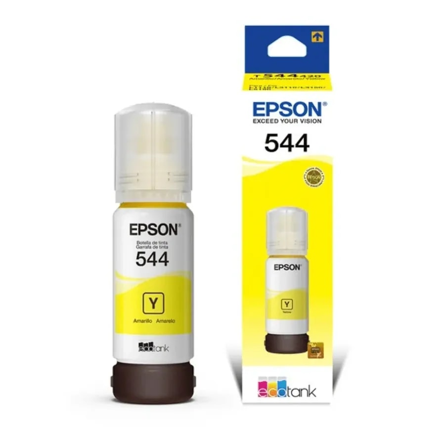 Tinta premium color amarillo 544