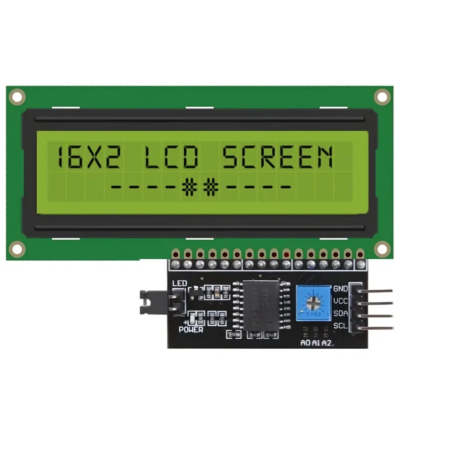 Pantalla LCD XOV02 de 16