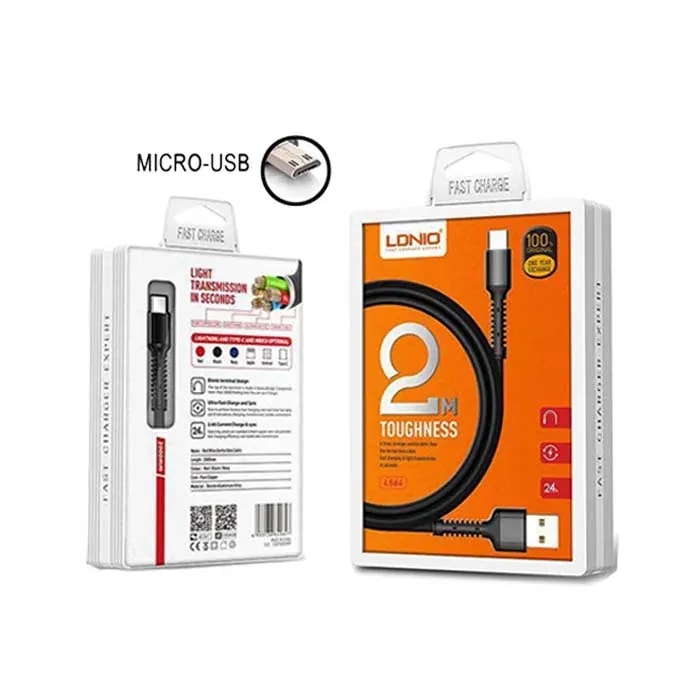 Cable tipo V8 2M 25W ldnio