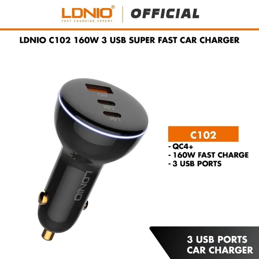 Cargador vh ldnio C102 140W IC / tc