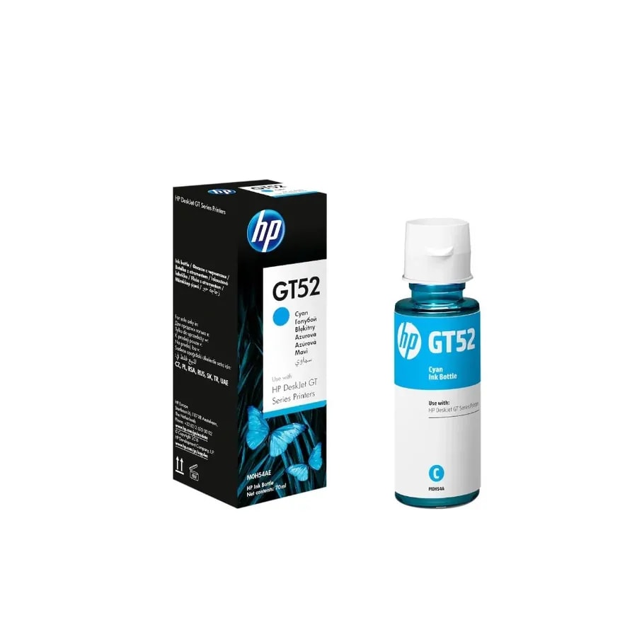 Botella hpinc GT52 cyan 5810/5820 8000 pag M0H54AL