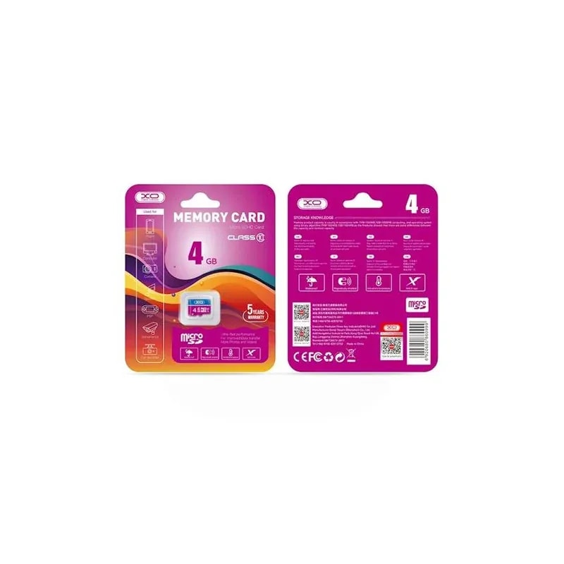 Micro sd de 4GB ecco
