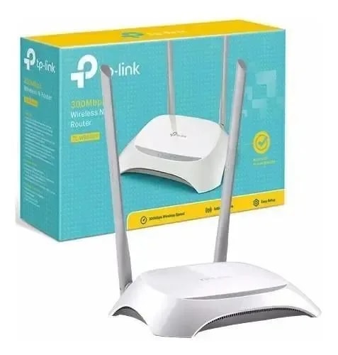 Router tp-link tl-wr840n N300, 2 ant., 4 puertos fe