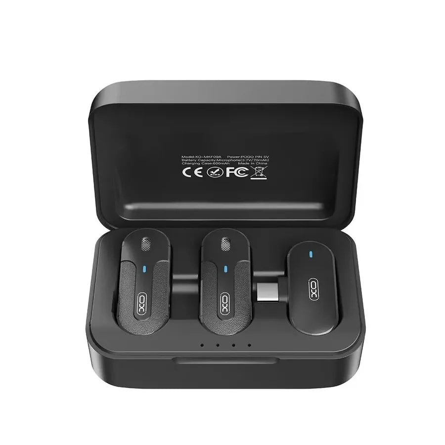 Micrófono XO MKF09A type-c two pcs eireless
