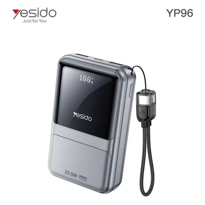Power Bank Yesido YP96 20000 mAh 22.5W
