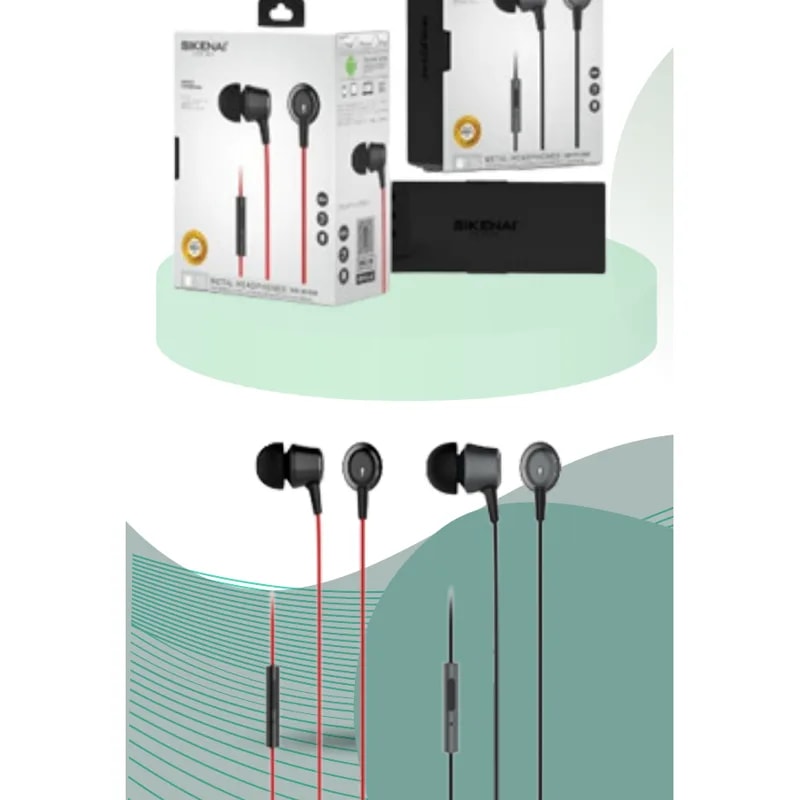 Audífonos con cable Sikenai W118 3.5 mm con micrófono
