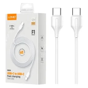 Cable LDNIO LC122 2M 65W USB-C a USB-C
